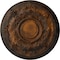 Ekena Millwork Darnay Ceiling Medallion (Fits Canopies up to 7 1/4"), Hand-Painted Rust, 29 1/4"OD x 2"P CM29DARUS - alternate 1